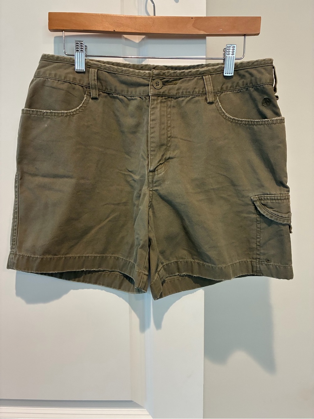 The North Face Olive Utility Cargo Shorts